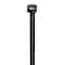 Panduit Cable Tie, 6 in L, 1.88 in Max Bundle Dia., Black, Nylon 6/6, 18 lb Strength, 1000 PK PLT1.5M-M00 - alternate 4